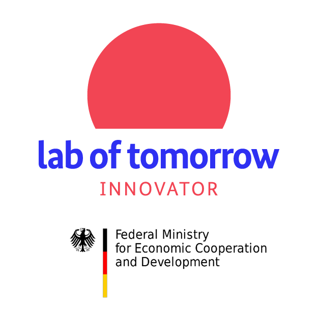 Lab of Tomorrow Innovator title, granted by Germany's Federal Ministry for International Development.